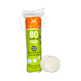 80 COTTON PADS - Soft, Absorbent, Multipurpose, Gentle on Skin