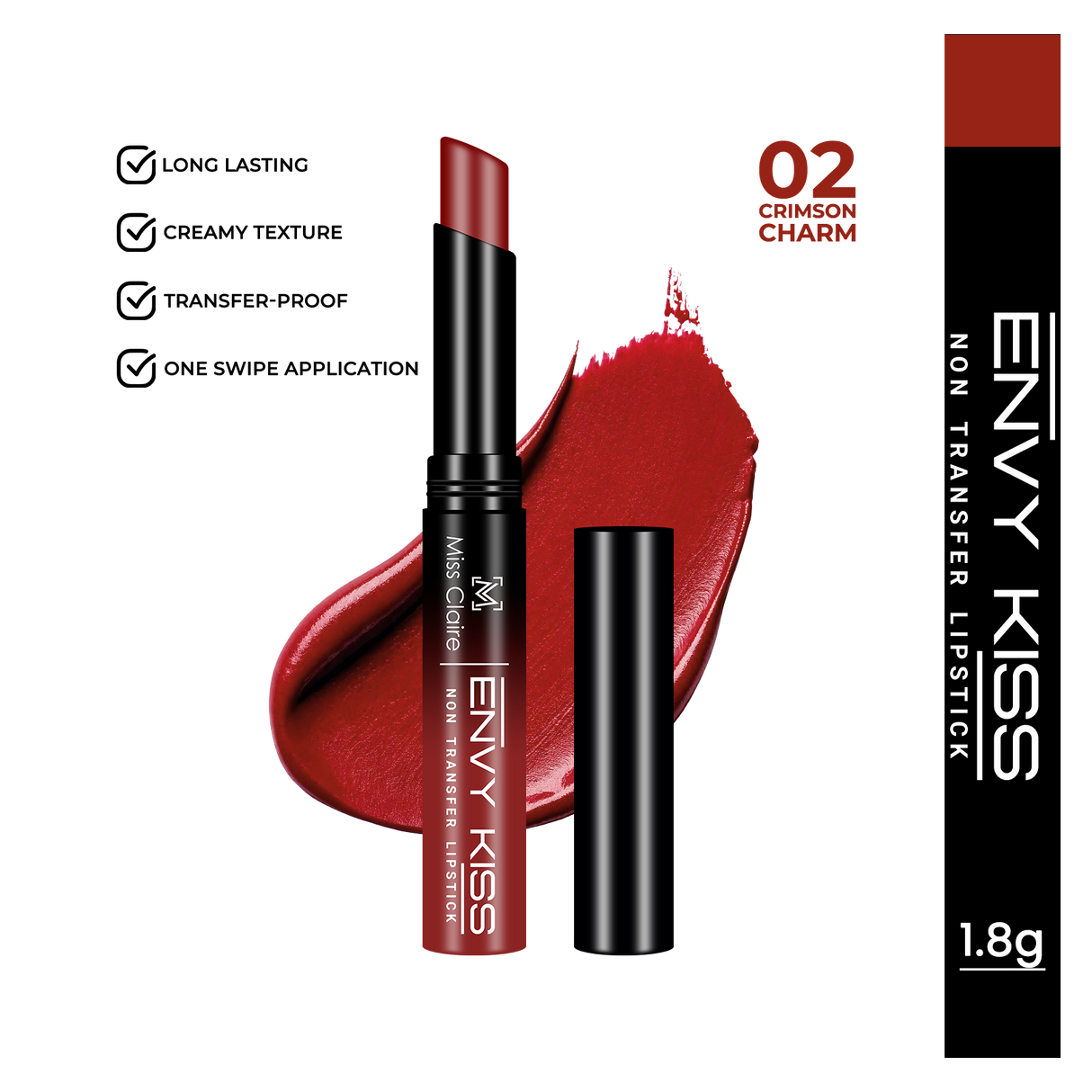 Envy Kiss Non-Transfer Lipstick