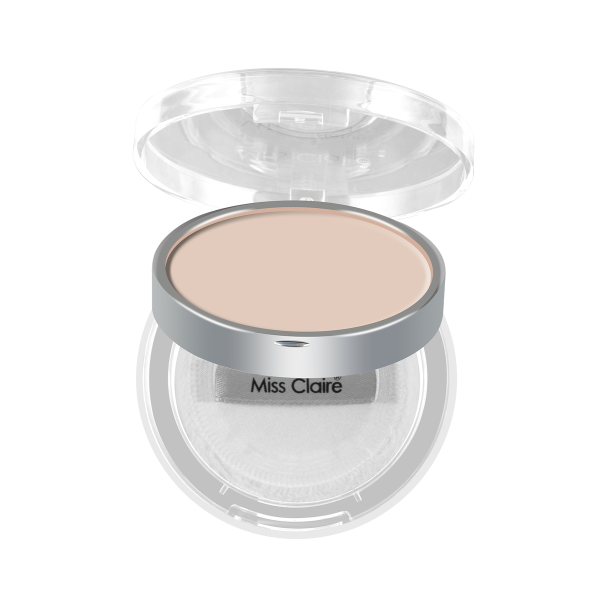 Natural Mineral Compact Powder – Matte, Oil-Free Finish