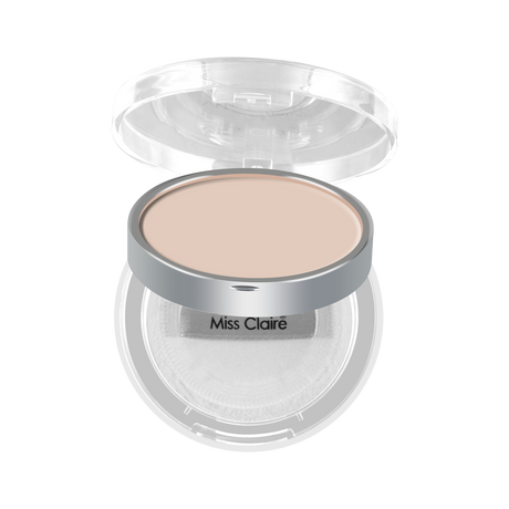 Natural Mineral Compact Powder – Matte, Oil-Free Finish