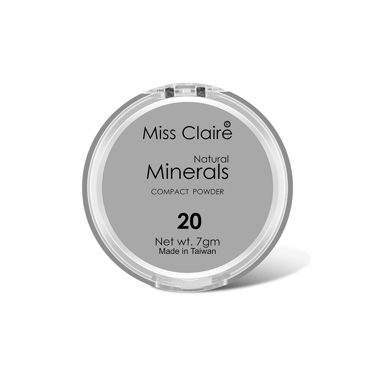Natural Mineral Compact Powder – Matte, Oil-Free Finish