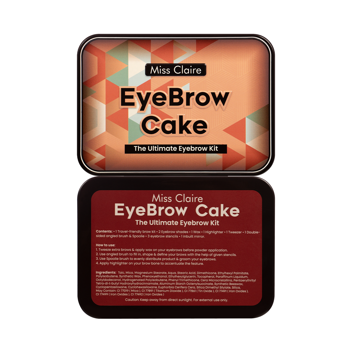 Eyebrow Cake Tin