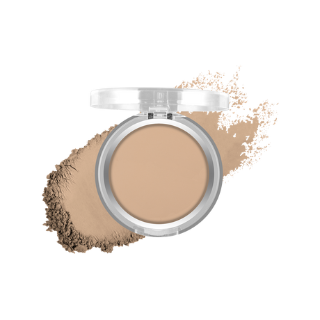 Natural Mineral Compact Powder – Matte, Oil-Free Finish