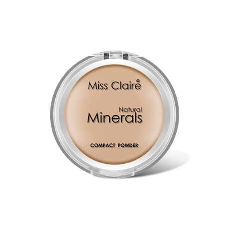 Natural Mineral Compact Powder – Matte, Oil-Free Finish