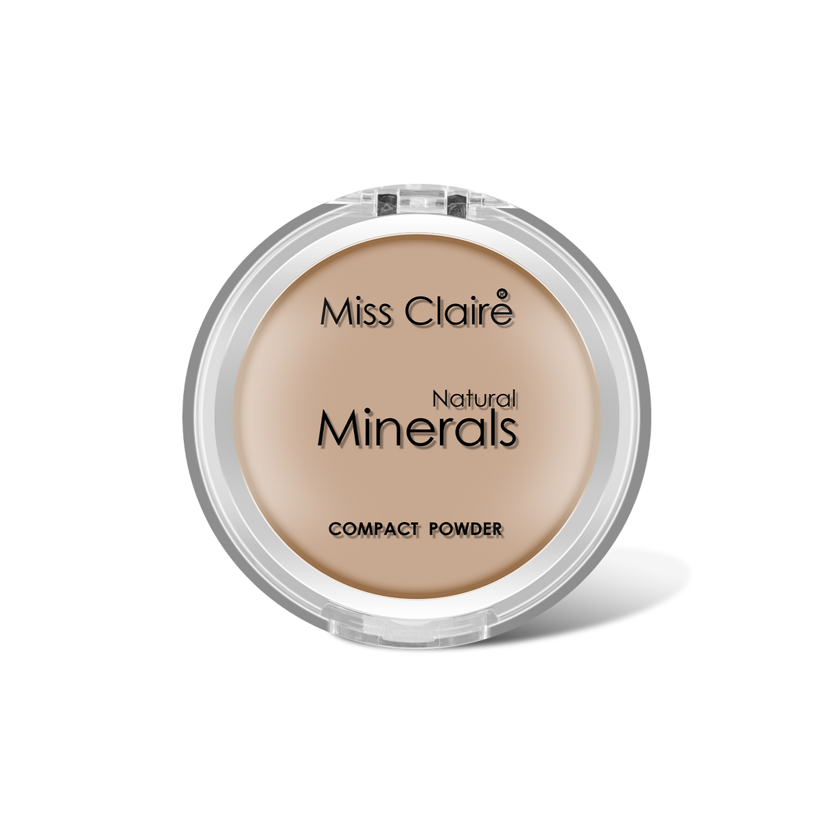 Natural Mineral Compact Powder – Matte, Oil-Free Finish