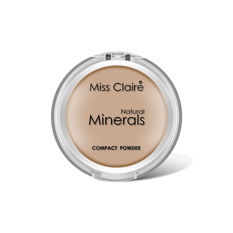 Natural Mineral Compact Powder – Matte, Oil-Free Finish