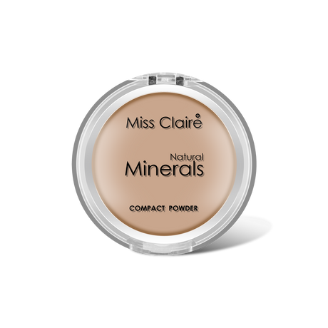 Natural Mineral Compact Powder – Matte, Oil-Free Finish