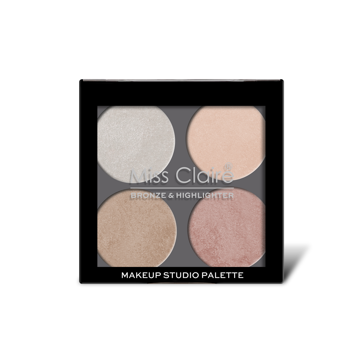 Bronze & Highlighter Makeup Studio Palette