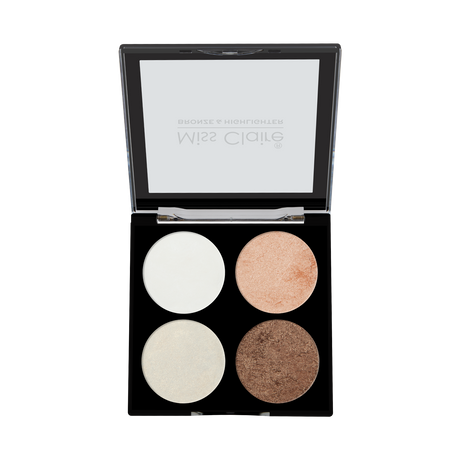 Bronze & Highlighter Makeup Studio Palette