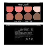 8 Pressed Makeup Palette ECP-512-01 - Vibrant Shades, Smooth Application, Long-Lasting, High Pigmentation