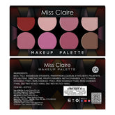 8 Pressed Makeup Palette ECP-512-04 - Bold Shades, Smooth Application, Long-Lasting, High Pigmentation