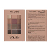 12 Eyeshadow Kit - The Nudes +: Elegant Shades, Smooth Application, Long-Lasting, Highly Pigmented, Professional Finish