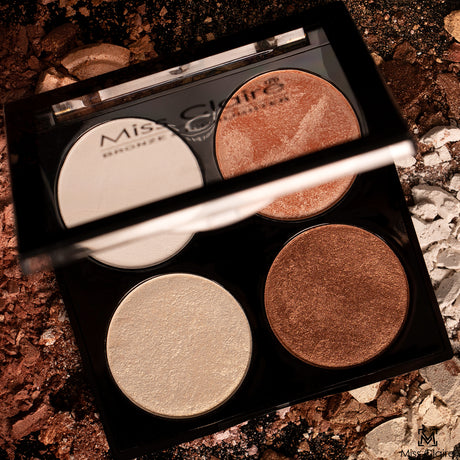 Bronze & Highlighter Makeup Studio Palette