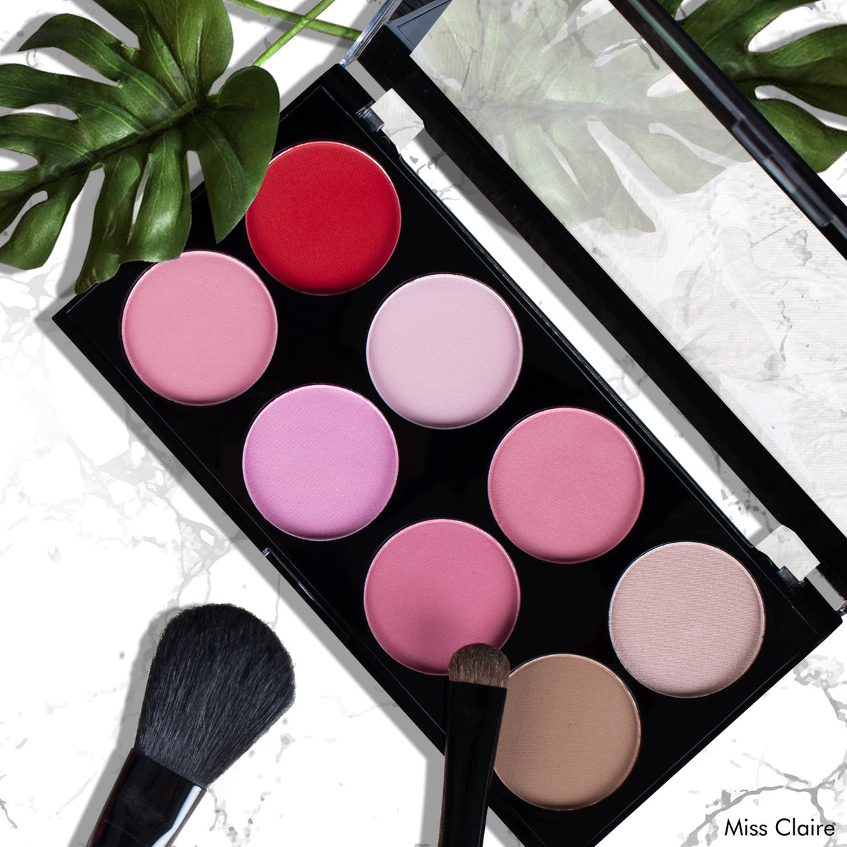 8 Pressed Face Makeup Palette