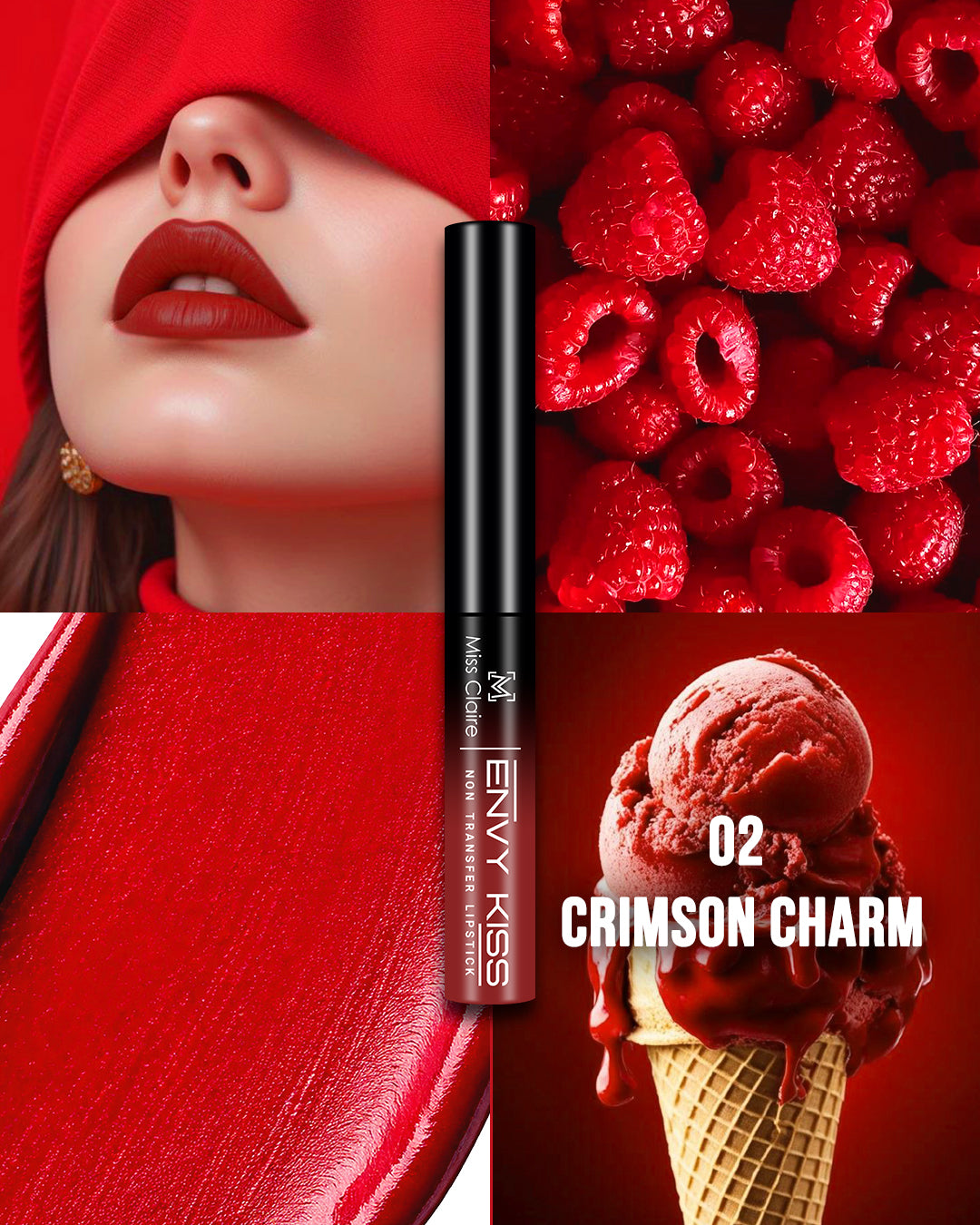 Envy Kiss Non-Transfer Lipstick