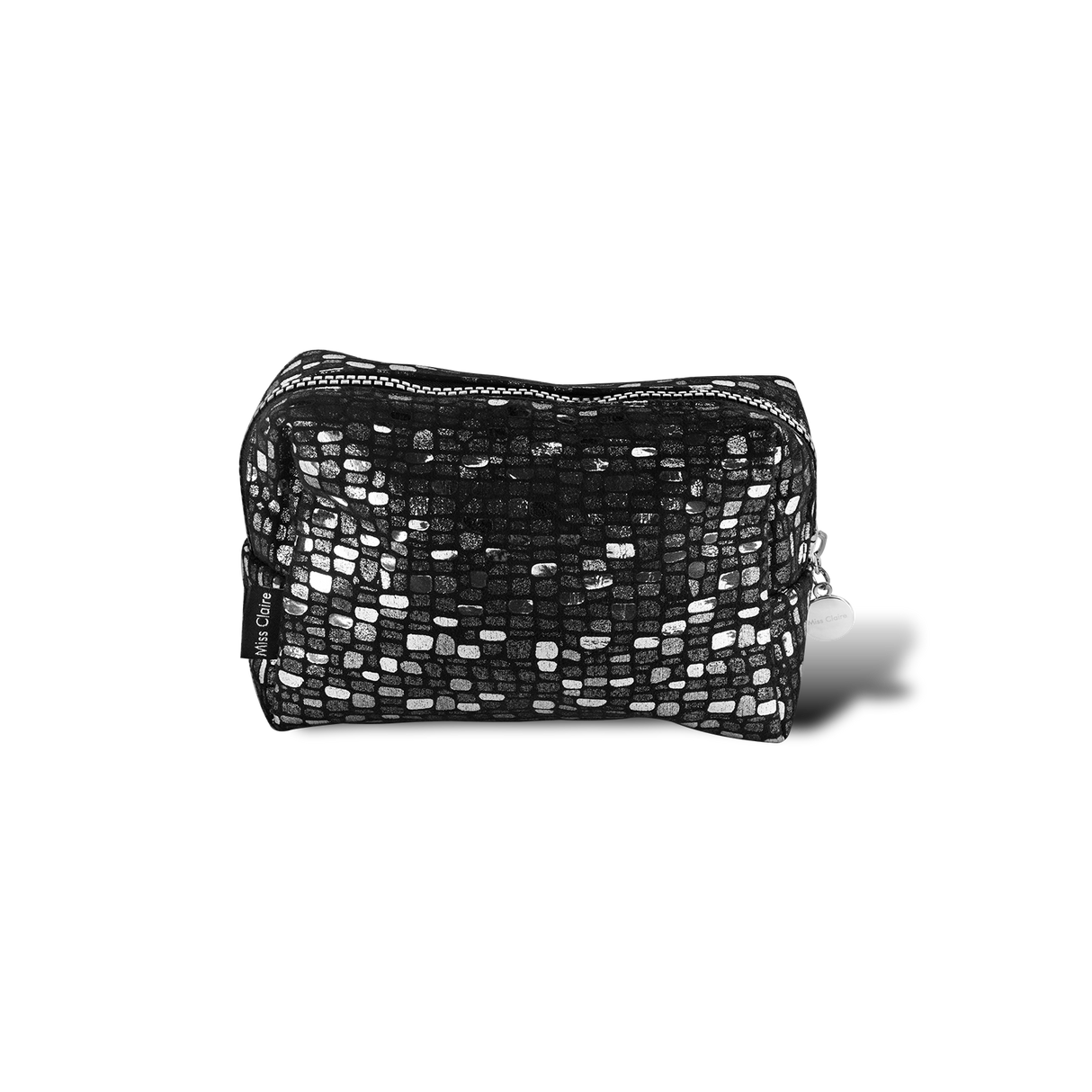 Silver Metallic Pouch