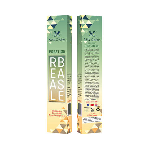 Prestige Real Base - Perfect Primer, Smoothing, Hydrating, Long-Lasting