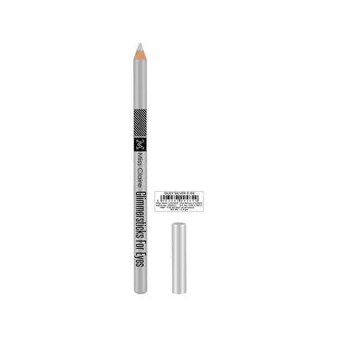 Glimmersticks for Eyes E-14 Pearl White - Smooth Glide, Long-Lasting, High Pigmentation, Smudge-Proof
