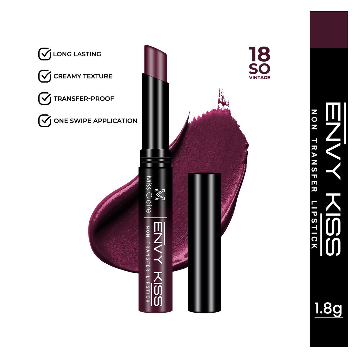Envy Kiss Non-Transfer Lipstick