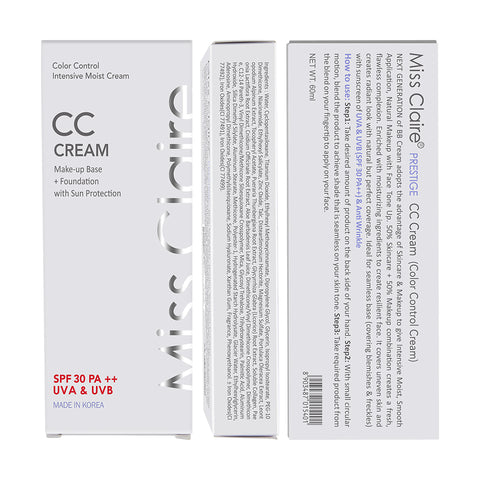 Prestige CC Cream - Color Correcting, Lightweight, Hydrating, Natural Finish