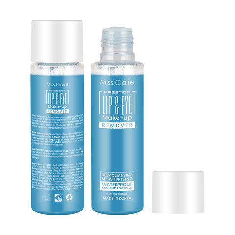 Prestige Lip & Eye Makeup Remover - Gentle, Effective, Non-Greasy, Suitable for Sensitive Skin