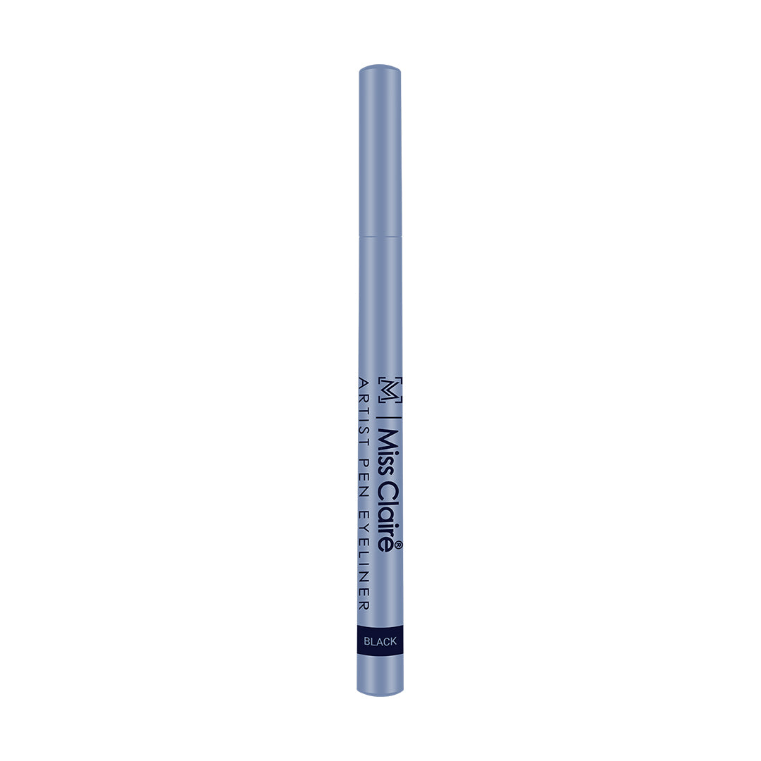Artist Pen Eyeliner Black - Precision Tip, Long-Lasting, Smudge-Proof, Easy Application