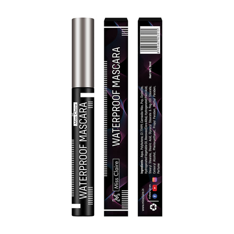 Waterproof Mascara - Long-Lasting, Smudge-Proof, Volumizing, Defining