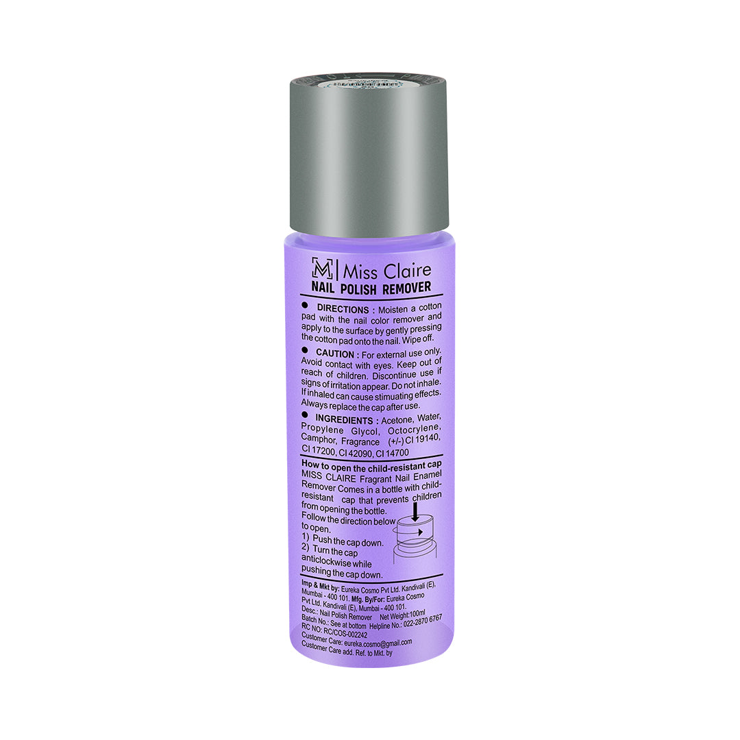 Nail Polish Remover 02 - Fast, Efficient, Nourishing Formula, Acetone-Free