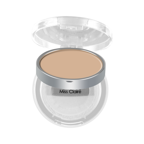 Natural Mineral Compact Powder – Matte, Oil-Free Finish