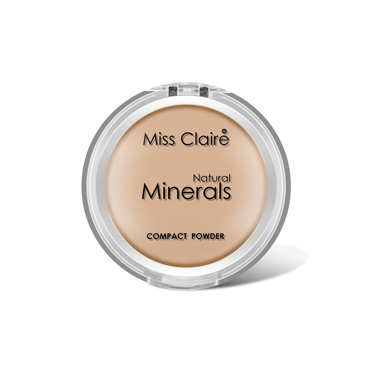 Natural Mineral Compact Powder – Matte, Oil-Free Finish