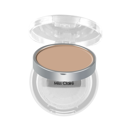 Natural Mineral Compact Powder – Matte, Oil-Free Finish