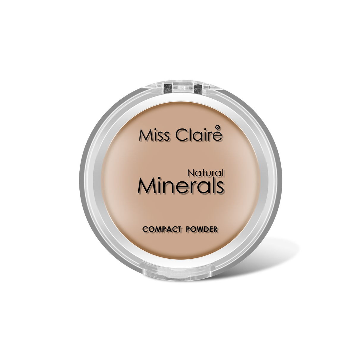 Natural Mineral Compact Powder – Matte, Oil-Free Finish