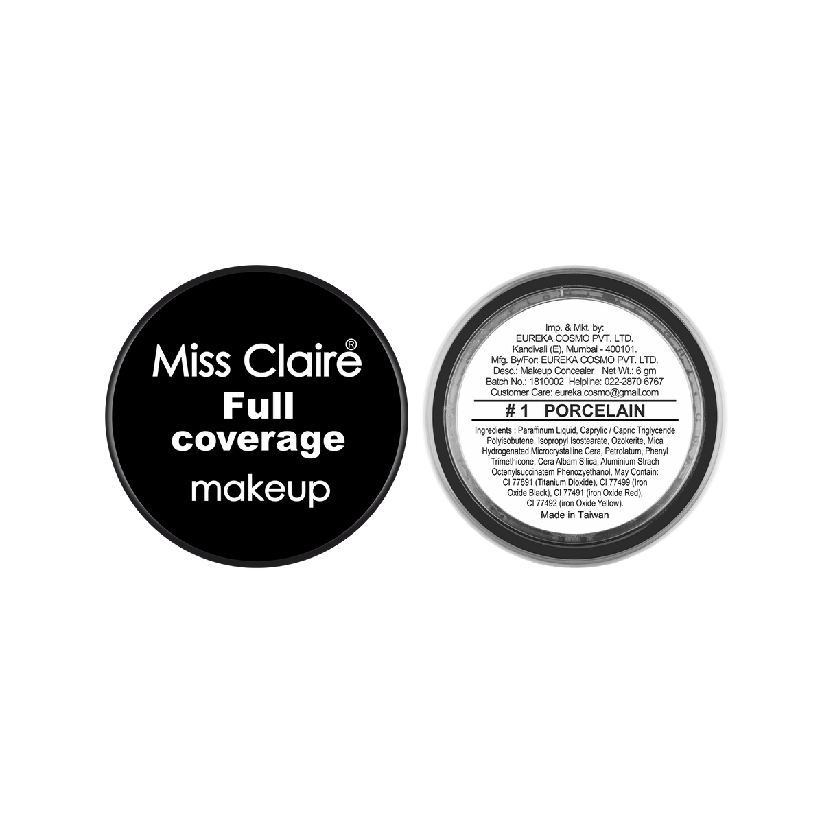 Full Coverage Makeup + Concealer