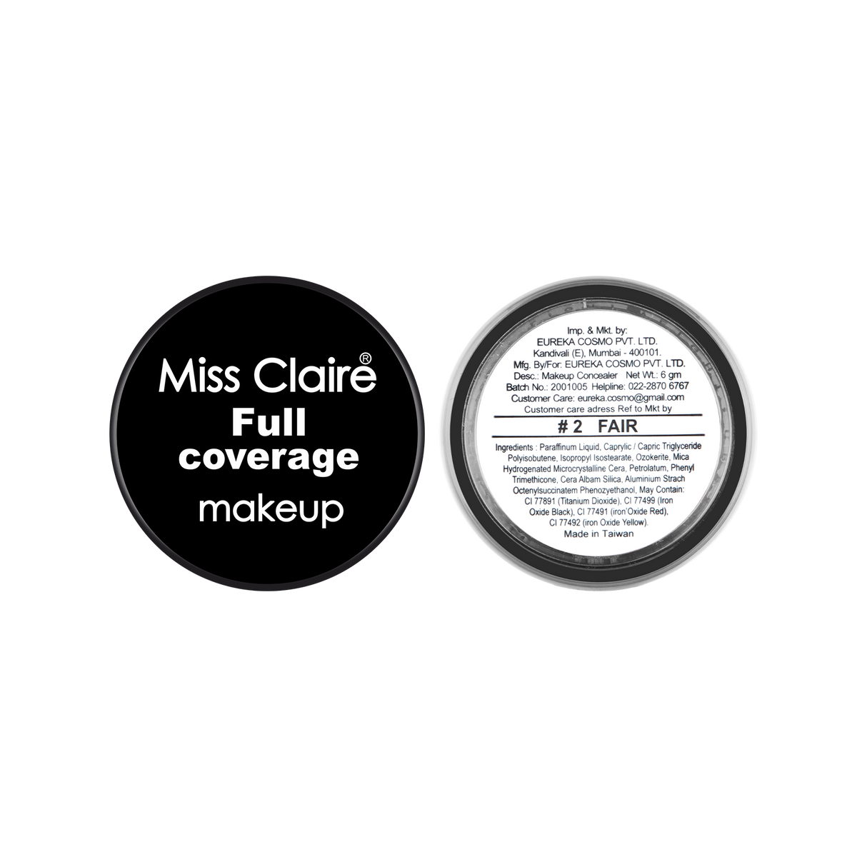 Full Coverage Makeup + Concealer