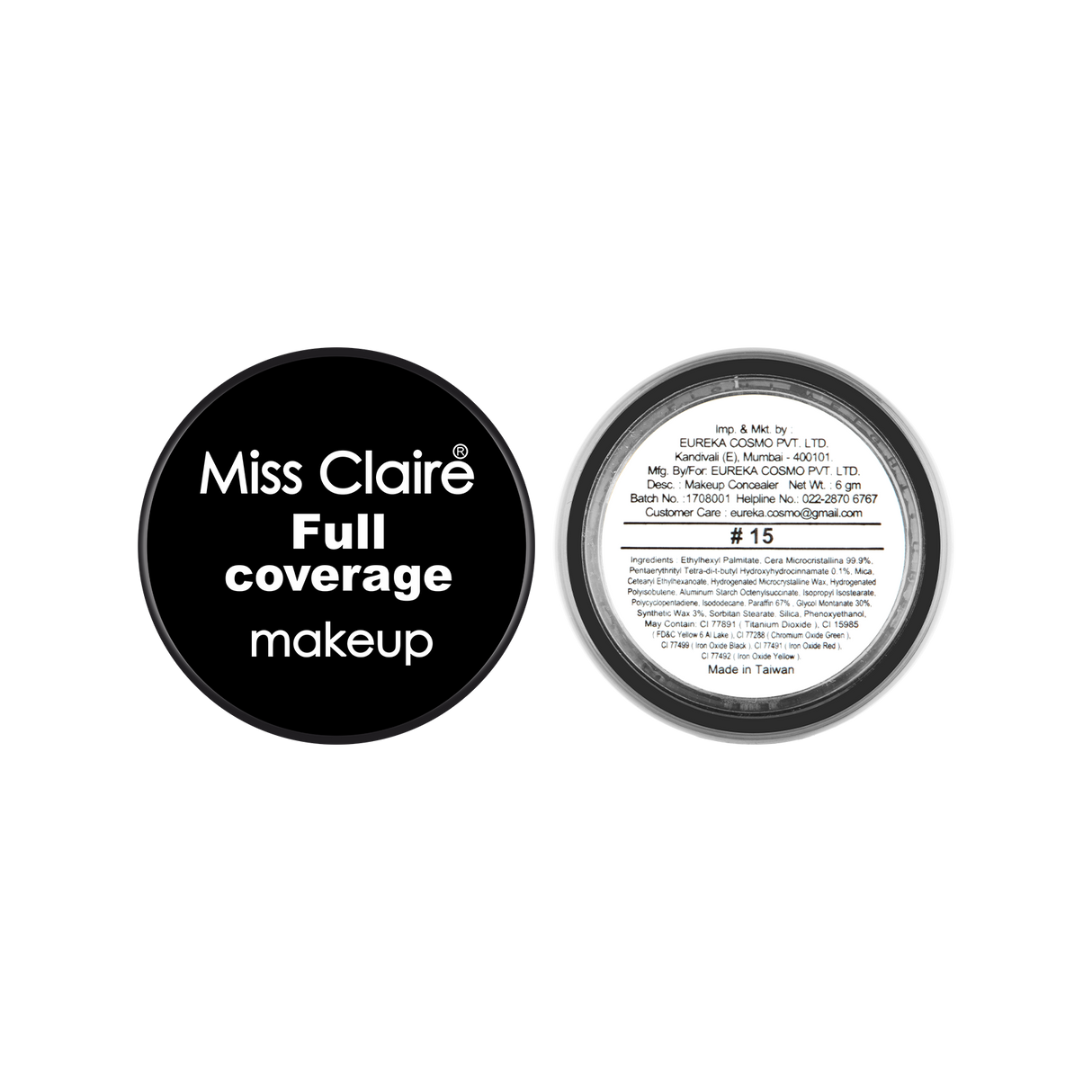 Full Coverage Makeup + Concealer