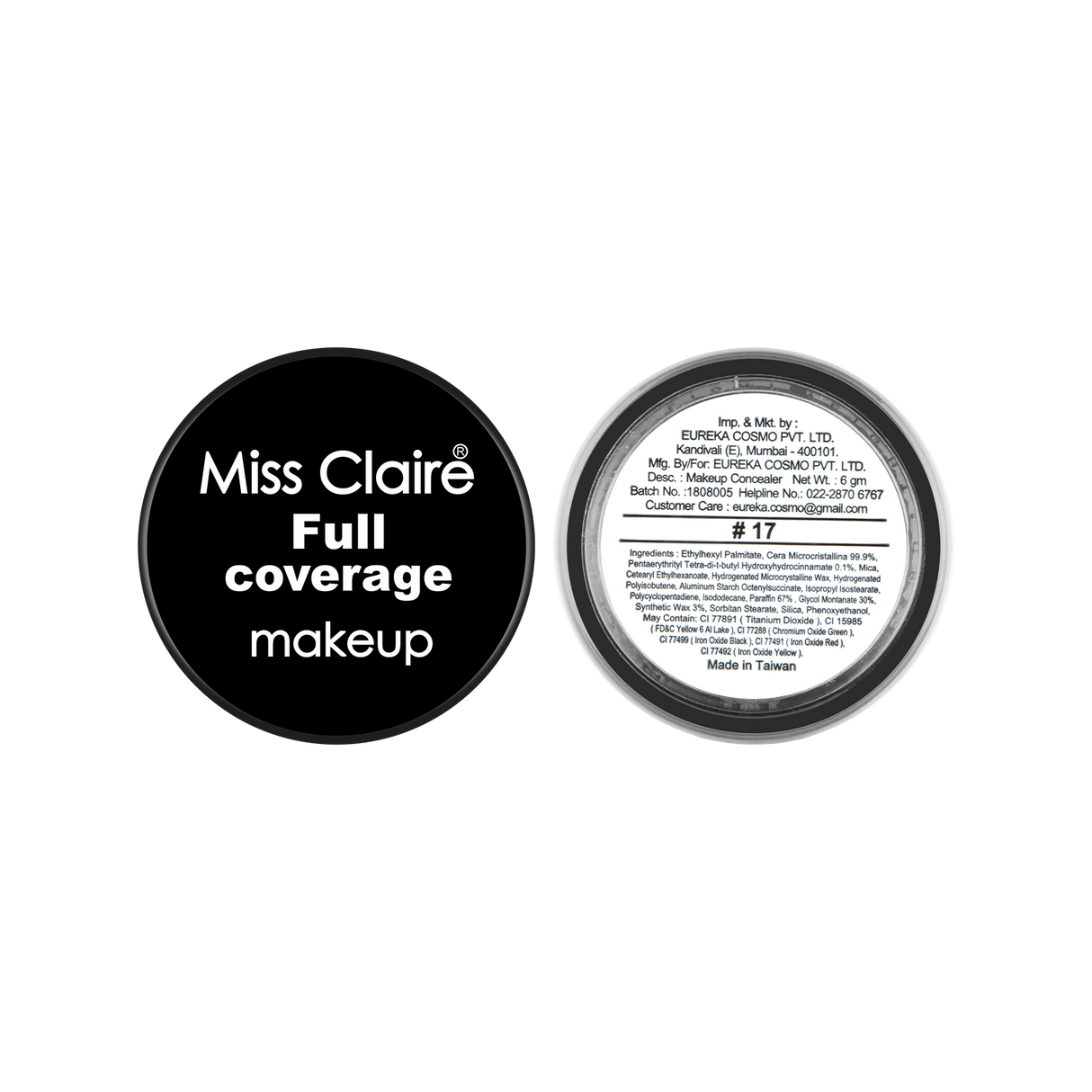 Full Coverage Makeup + Concealer