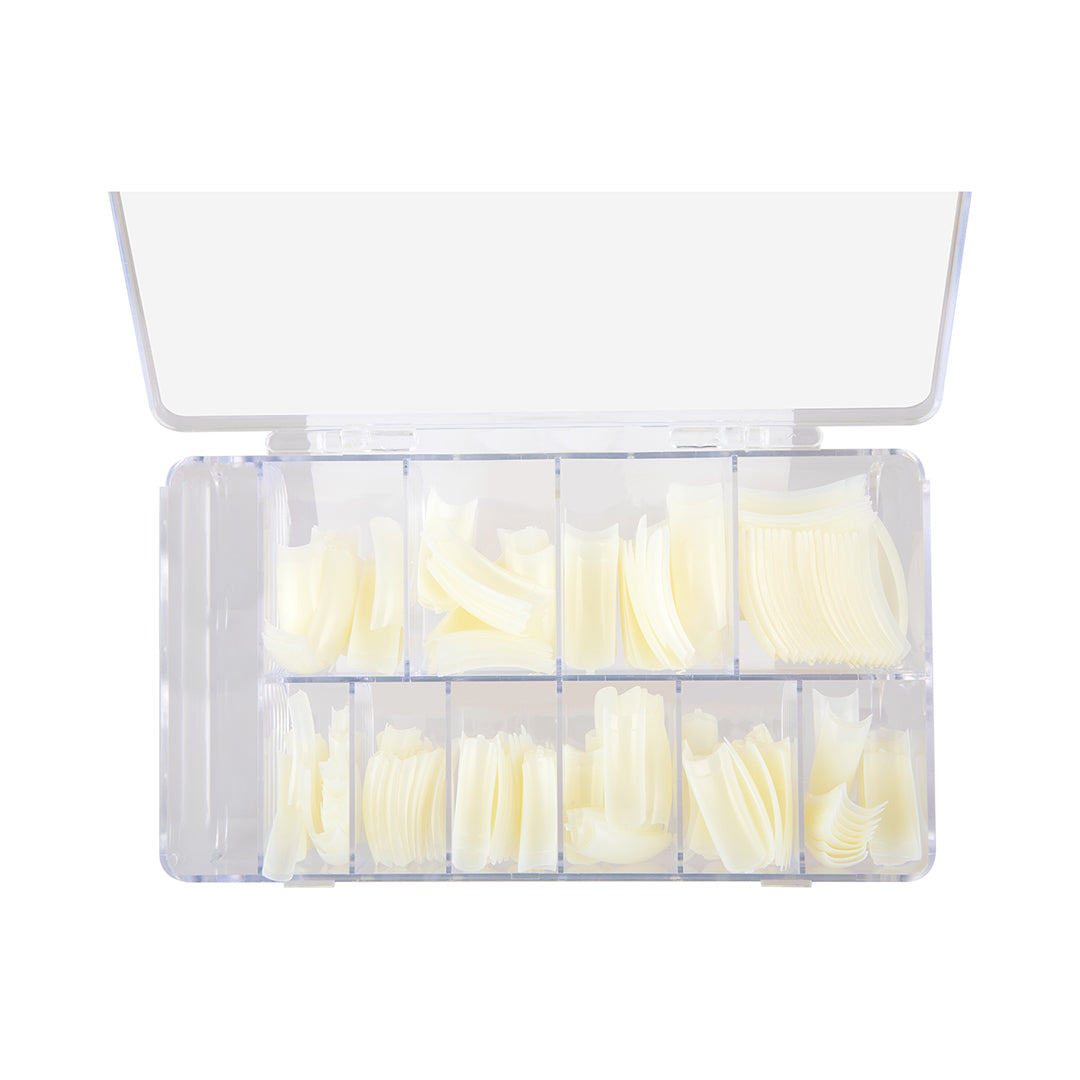 250 Nail Tips - Durable, Easy to Apply, Professional Finish, High-Quality, Perfect for All Nail Styles