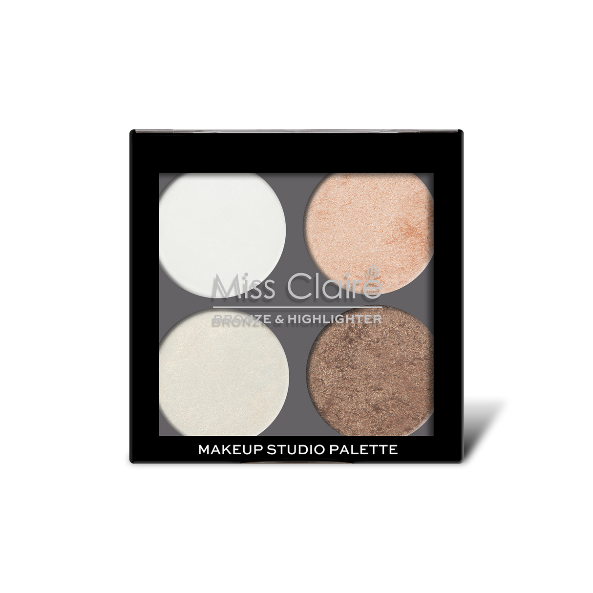 Bronze & Highlighter Makeup Studio Palette
