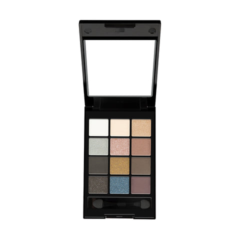 12 Eyeshadow Kit - The Nudes: Elegant Shades, Smooth Application, Long-Lasting, Highly Pigmented, Professional Finish