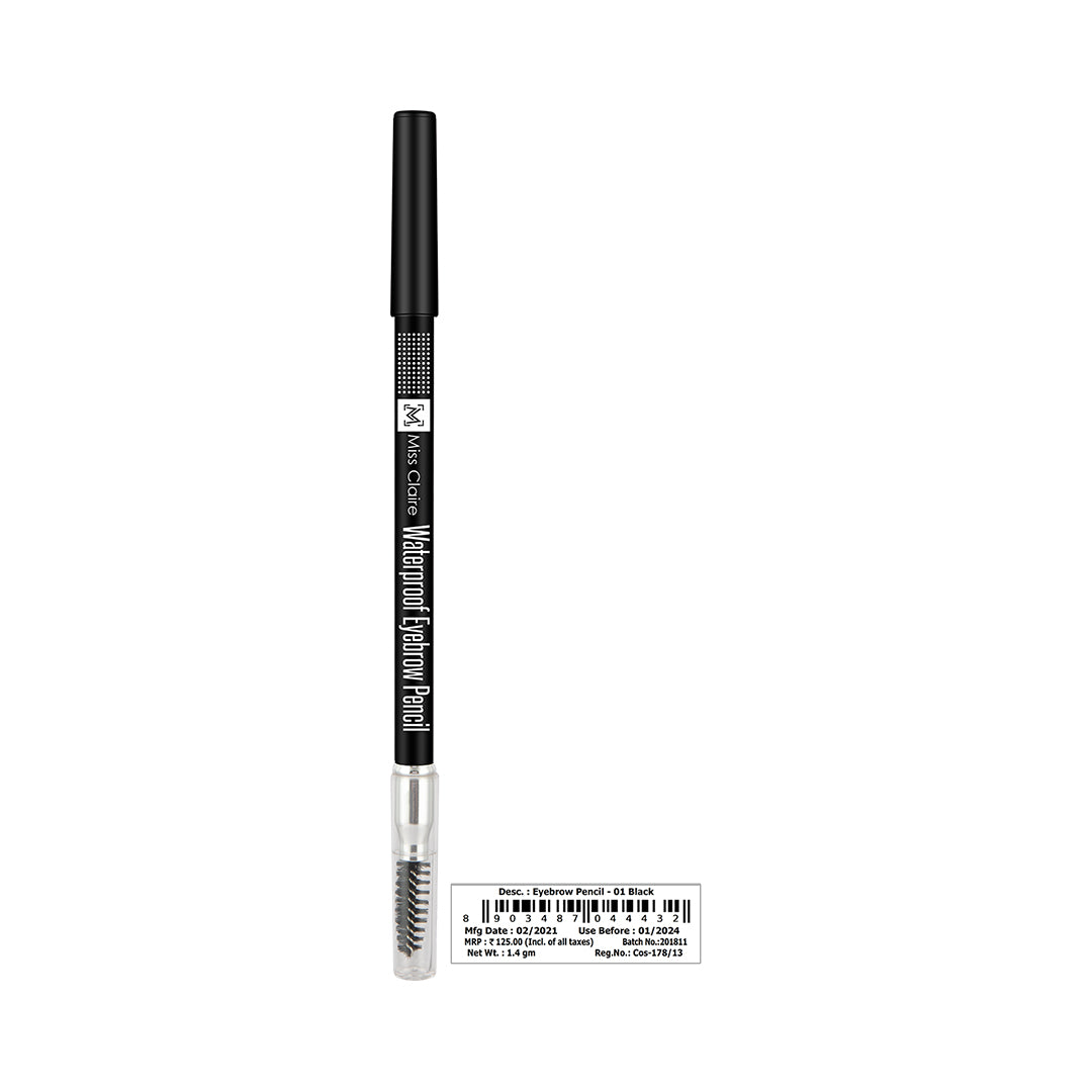 Waterproof Eyebrow Pencil  WIth Mascara Brush