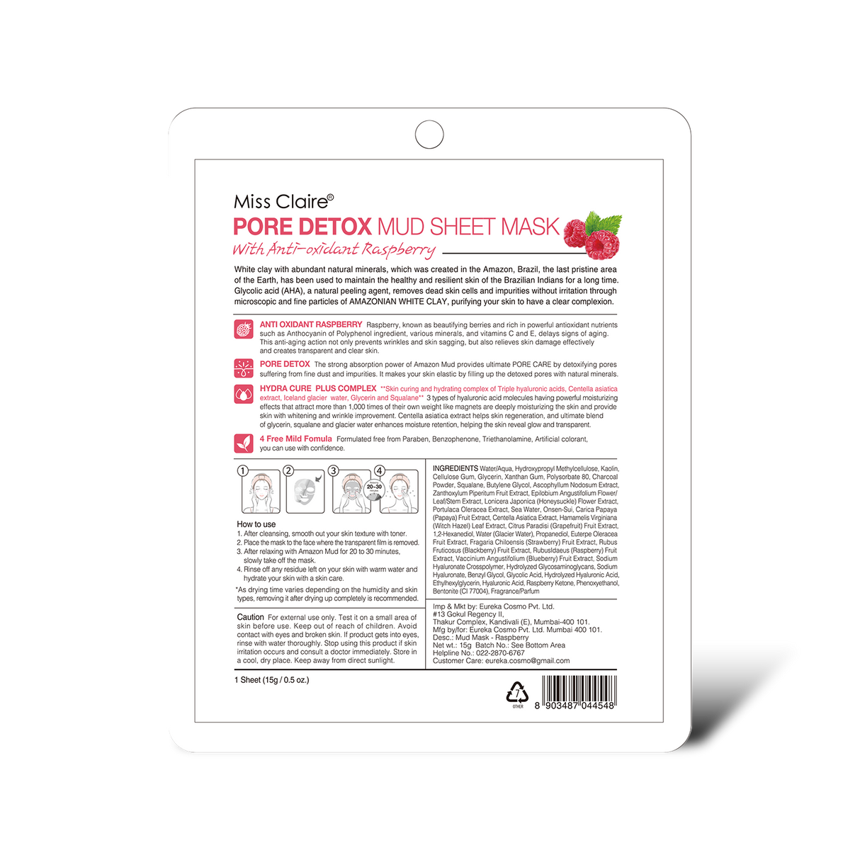 Pore Detox Mud Sheet Mask