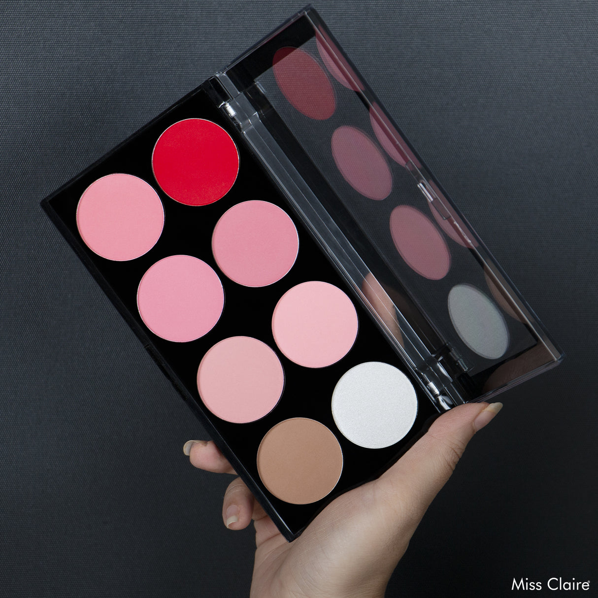 8 Pressed Face Makeup Palette
