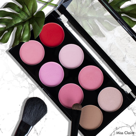 8 Pressed Face Makeup Palette