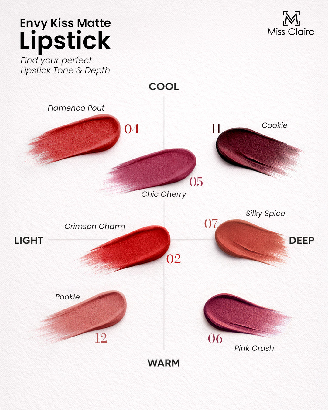 Envy Kiss Non-Transfer Lipstick