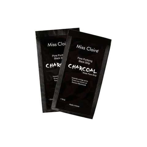 Charcoal Nose Strip - 3PCS - Deep Cleansing, Blackhead Removal, Easy Application, Gentle Formula