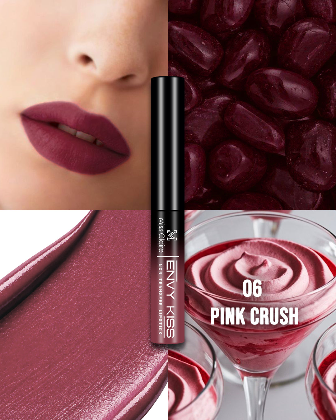 Envy Kiss Non-Transfer Lipstick